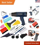 Car Paint Protection Vinyl Film Kit, Window Tint Tools Includes Heat Gun... New. Price: $86.39.
