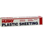 Husky Plastic Sheeting Clear 6ML 10FT X 100FT New. Price: $70.31.