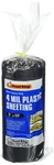 Frost King 350B Polyethylene Sheeting, 3' X 50' 4 Mil,, Black. Price: $21.26.