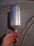 Anest Iwata PC-5 Aluminium Gravity Cup 250ML For W-101/W-100/LPH-100/W-71 Used. Price: $80.00.