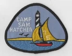 Camp Sam Hatcher Black Border CA-2482 New. Price: $7.95.