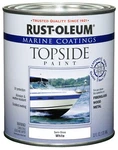 Rust-oleum 207000 Marine Coatings Topside Paint, Quart Semi-gloss White 32 Fl Oz New. Price: $36.99.