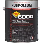 Rust-oleum 6010408 Gal Floor Coating, High Gloss Finish, Clear, Water Base New. Price: $99.95.