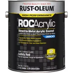 Rust-oleum 314410 Acrylic Enamel Coating, Safety Red, Gal. New. Price: $81.89.
