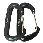 CARABINER,12KN Lightweight Heavy Duty Clips,aluminium Wiregate Cari... New. Price: $15.71.