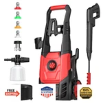 Electric Pressure Washer, 2.5 Gpm Power 4 Nozzles, Foam Cannon New. Price: $177.24.