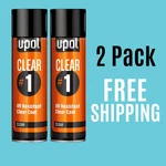 U-pol (0796) High Gloss Clearcoat Spray Can 15 Oz. (2/PK)-FREE Shipping New. Price: $45.99.