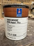 Sherwin Williams Sher-wood Kem Aqua Plus Clear Dull Rubbed Effect Lacquer/gallon New. Price: $59.99.