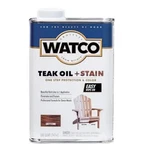 Lot Of 2 New Watco Teak Oil Plus Stain Step Protection 1 - Quart Greystone. Price: $24.00.