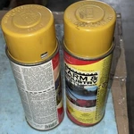 Seymour,industrial Protective Coating Paint Spray,yellow 2X12OZ;P/N 16-213. New. Price: $35.00.