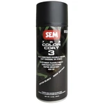Sem Color 3 Satin Black Multi-substrate Flexible Coating, 12OZ, Aerosol New. Price: $29.99.