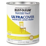 Rust-oleum Ultra Cover Gloss Qt. Premium Latex Paint Sun Yellow 1513605 New. Price: $19.99.