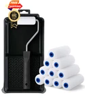 Bates- 4 Inch Foam Paint Roller Set, 12 Pcs, Small Kit Black New. Price: $22.99.