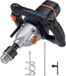 13A Single Paddle Concrete Mortar Mixer, 5/8" Keyed Chuck, Soft Start, Com New. Price: $217.77.