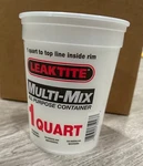 Qty : 48 / Leaktite Paint Cups 001Q02MM050 New. Price: $29.80.