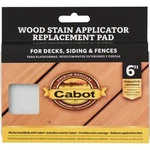 Cabot Wood Stain Pad Applicator Refill, In. 140756610 Pack Of New. Price: $38.74.