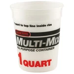 Leaktite Paint Mix And Measure Container, Qt Capacity, Hdpe, 24 Pk 1044500 New. Price: $27.16.