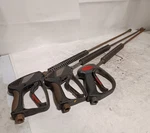 Lot Of High Pressure Spray Guns, Incl. Ar AL36 & 2 Unbranded, With 36" Wands Used. Price: $59.99.