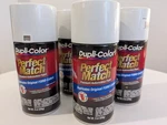 (4) 8OZ Duplicolor Perfect Match Auto Spray Paint: Oxford White 9L,A9,YO,YZ New. Price: $65.00.
