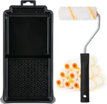 Bates- 4 Inch Paint Roller Kit, 11 Pcs, Small 1X Plastic New. Price: $12.64.