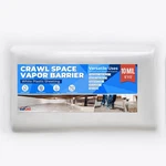 White Crawl Space Vapor Barrier, 10 Mil X 12', Heavy Duty Pol New. Price: $53.43.