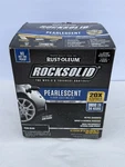 Rust-oleum 306325 Rocksolid Pearlescent Floor Coating Kit Black New. Price: $215.00.