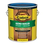 Cabot 140.0017417.007 Semi-solid Deck & Siding Low Voc Exterior Stain, Gallon, New. Price: $93.91.