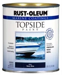 Rust-oleum, Navy Blue, 207002 Marine Topside Paint, 1-QUART, 32 Fl Oz New. Price: $37.49.