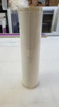 Gerber Static Cling White - 15IN X 50YD (5YDS), Punched Edge Ready Used. Price: $30.00.