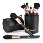 14-PIECE Professional Makeup Brush Set With Pearl Handles Case New. Price: $43.99.