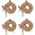 Chain Binder Kit X10 G80 9200 Lbs Pack Load Ratchet Aain Transport 3/8-1/2 New. Price: $369.99.