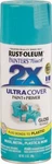 New Case Of (6) Rustoleum 267116 Ultra Cover 2X Seaside Spray Paint 7058753. Price: $32.99.