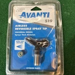 Avanti 519 Airless Reversible Spray Tip W/wide Pattern #64638 New. Price: $10.00.