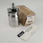 Binks 81-800 Lid And Assembly, Drip Proof Aluminum Cup, 1QT, 3/8"NPS New. Price: $249.99.
