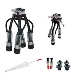 240CC Cow Milking Cluster, Large Rubber Liner Acrylic Shells & Plugs And Brush New. Price: $105.00.