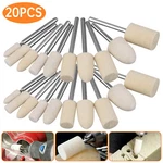 20PCS Felt Polishing Buffing Pads Wheel Wool Plastic Rotary Tool Kit For Dremel New. Price: $9.48.