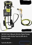 Sames Kremlin Max Cart Mount Airmix Pump System 15C25 With Xcite Gun Euc!! Seller. Price: $4200.00.