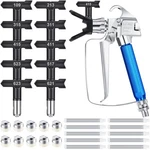 Zhengmy 17 Pcs Airless Paint Sprayer Gun With Nozzle Guard Tips And Air... New. Price: $52.89.