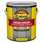 Cabot 140.0001844.007 Solid Staindriftwood Graylow Lustre, 1GAL New. Price: $59.75.