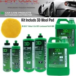 3D Aat 501 Cutting Compound Body Shop Safe Fast P1000 Or Finer & XW8 Pad New. Price: $63.95.