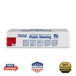 Film-gard 626031 Construction Plastic Sheeting 10' Width X 100' Length Mil New. Price: $95.20.
