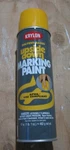 Can Krylon Solvent Based Upside Down Marking Spray Paint #7162 Yellow New. Price: $5.99.
