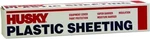 Husky 6MIL Heavy Duty Black Plastic Sheeting 20FT X 100FT For Ultimate Protectio New. Price: $242.99.