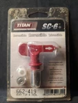 Titan SC-6+ Series Airless Spray Tip & Seal 662-419 New. Price: $20.00.