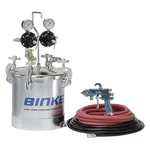 Binks 98C-357 Pressure Tank Outfit, 2.8 G New. Price: $1836.99.