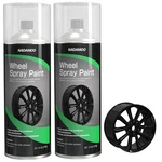 Aluminum Wheel Rim Paint Protective Clear Coat Satin Finish 2 Cans New. Price: $54.99.