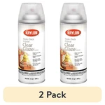 Krylon Matte Finish Clear 11 Oz Spray Paint, Multi-surface, (2 Piece, Pack) New. Price: $14.78.