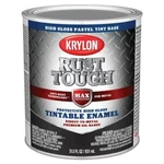 4-KRYLON Rust Tough Oil-based Gloss Control Enamel, Pastel Base, 1 Qt. New. Price: $96.98.