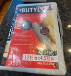 Brand New Trimaco 4X15 Ft Butyl Canvas Drop Cloth. Price: $22.00.