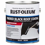 Rust-oleum 301909 350 Fibered Black Roof Coating Gal New. Price: $40.99.